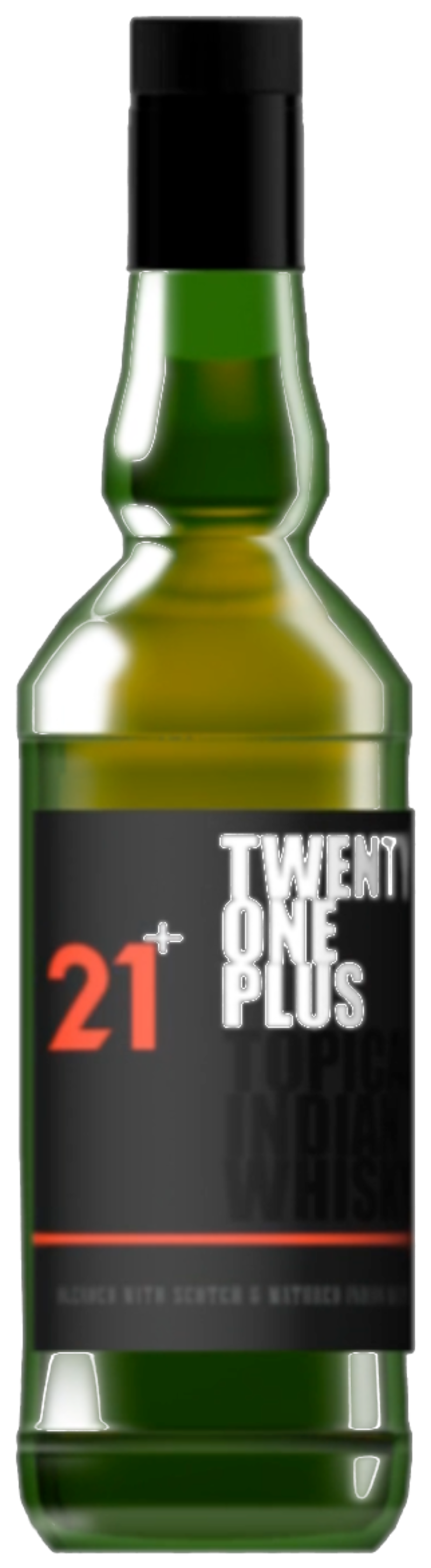 21 Plus bottle